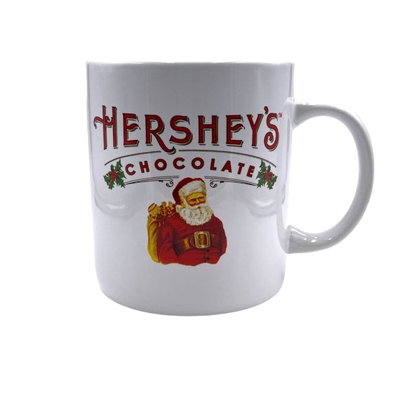 Galerie Mug Hershey’s Chocolate Oversized Christmas Santa Claus 5" - Picture 2 of 8
